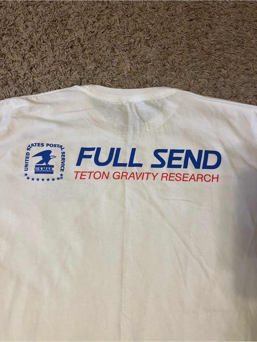 Teton Gravity Research Full Send Graphic Tee - White